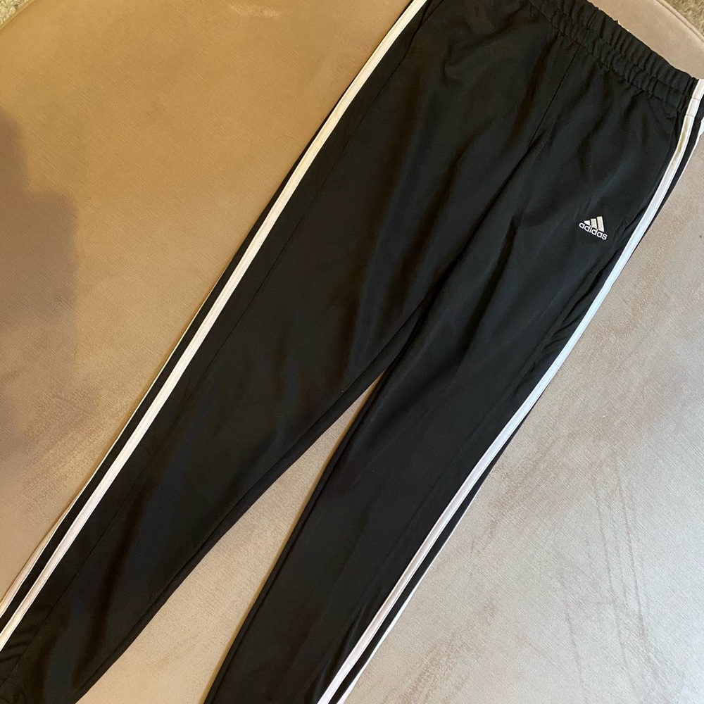 Brand new black adidas track pants. - Picture 3 of 4